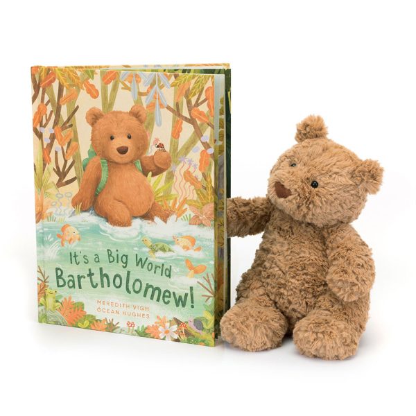 It's a Big World Bartholomew Book & Bartholomew Bear Medium
